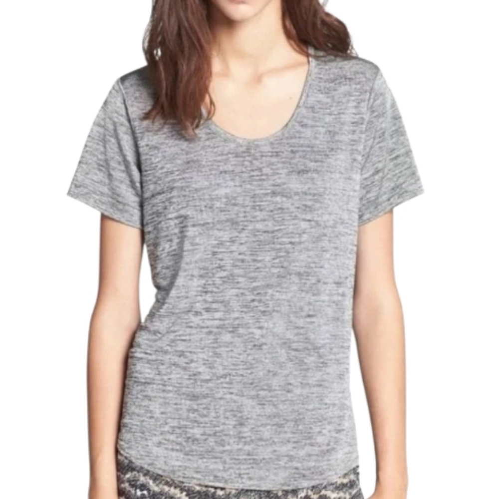 Rag & Bone Jersey Tee in Gray Size Small